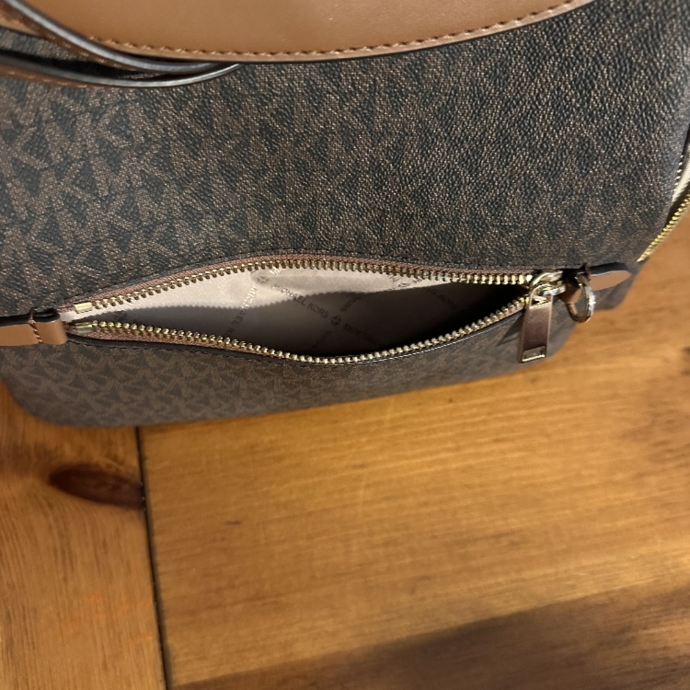 Michael Kors Brown and Tan Backpack - Picture 3 of 7